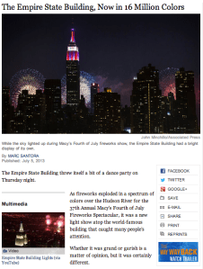 The New York Times: July 5, 2013